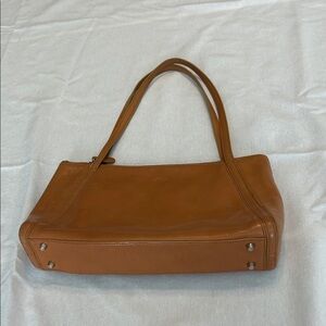 JM Collection Tan Shoulder Bag